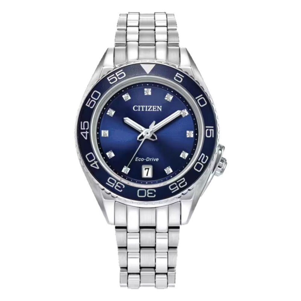 Citizen Women's Carson Blue Dial Watch - FE6160-57L